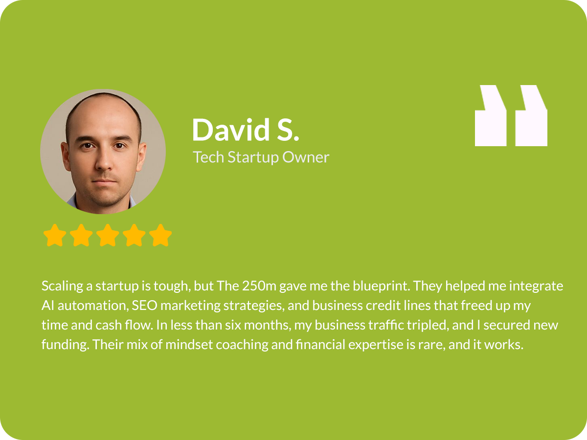 David S Testimonial